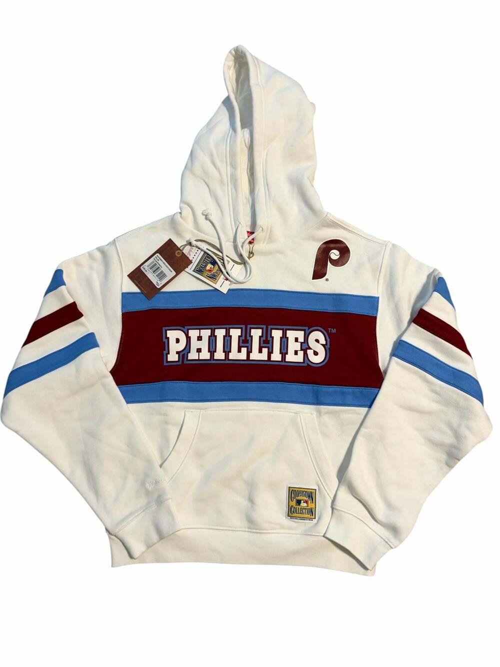 Mitchell & Ness Philadelphia Phillies MLB Women's Head Coach Hoodie Size Small